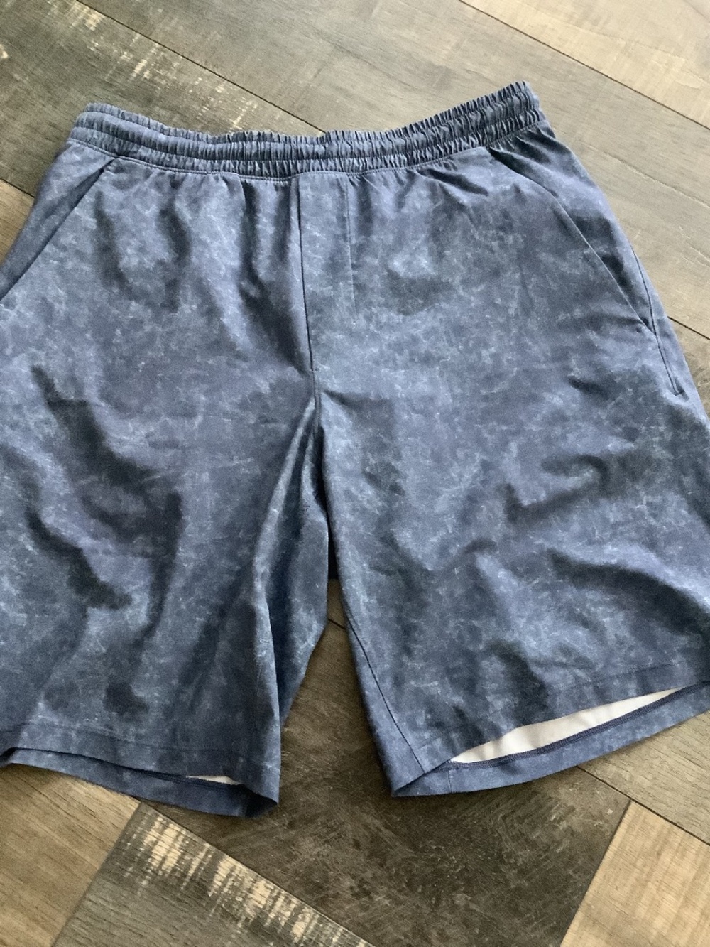 Men’s lululemon blue shorts, size medium